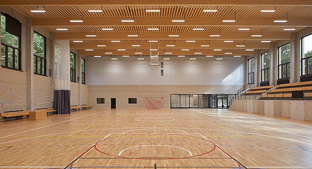 Sportovní hala na Borkách v Kolíně