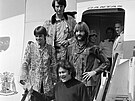 Mike Nesmith s ostatními leny kapely The Monkees