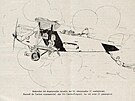 Aero A.10, vtipné výtvarné ztvárnní z dobového asopisu Letectví (. 1/1923)...