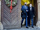 Prezident Milo Zeman dnes na zámku v Lánech jmenuje leny nové vlády premiéra...