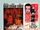 Plakáty k filmm Casablanca a Hluboký spánek