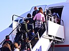 Deportace migrant z eckých uprchlických tábor do Nmecka (16. íjna 2020)