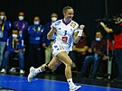 Francouzka Alicia Toutblancová slaví branku ve finále mistrovství svta proti...