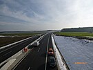 S novým úsekem dálnice D35 mezi Opatovicemi a asy se seznamovala dálniní...