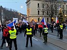 Odprci povinného okování proli Prahou