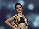 Miss Maroko Kawtar Benhalima na Miss Universe 2021 (Ejlat, 10. prosince 2021)