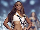 Miss Curacao Shariengela Cijntje na Miss Universe 2021 (Ejlat, 10. prosince...