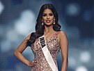 Miss Indie Harnáz Sandhu na Miss Universe 2021 (Ejlat, 13. prosince 2021)