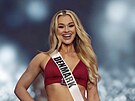 Miss Dánsko Sara Langtvedová na Miss Universe 2021 (Ejlat, 10. prosince 2021)
