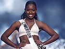 Miss Kamerun Michele-Ange Minkata na Miss Universe 2021 (Ejlat, 10. prosince...