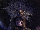 eka Karolína Kokeová v národním kostýmu na Miss Universe 2021 (Ejlat, 10....