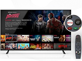 Televize Sencor je vybavena aplikac� pro Netflix