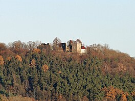 Z��cenina hradu a z�mek Klenov�