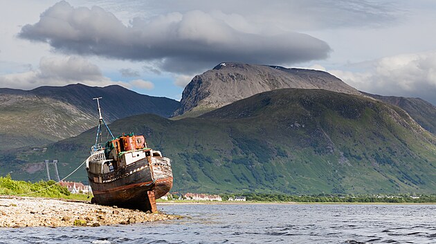 Ben Nevis je nejvy horou Skotska a tak Velk Britnie.