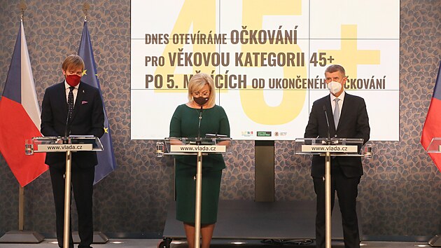 Premiér Andrej Babiš a ministři v demisi vystoupili v pátek ráno na závěrečné tiskové konferenci starého kabinetu. „Jaká byla naše vláda, to vyhodnotí historie,“ řekl Babiš. (17. prosince 2021)