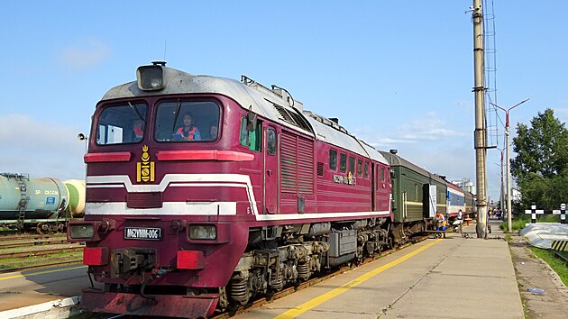 Vlak sovětské výroby