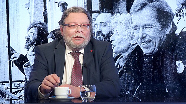 Hostem Rozstelu je Alexandr Vondra. (17. prosince 2021)