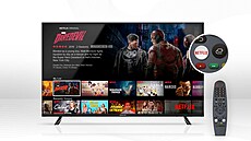 Televize Sencor je vybavena aplikací pro Netflix