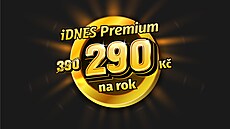 iDNES Premium na rok jen za 290 Kč
