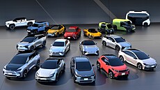 Studie elektromobilů značek Toyota a  Lexus