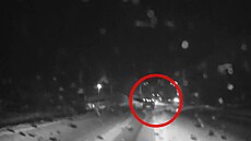 Opilá �ena jela u Dobru�ky v protism�ru