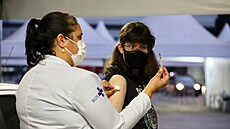 Očkování v brazilském Sao Paulu. (14. srpna 2021) | na serveru Lidovky.cz | aktuální zprávy