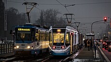 Tramvaje Dopravního podniku Ostrava.