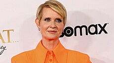 Cynthia Nixonová na premiée seriálu A jak to bylo dál (New York, 8. prosince...