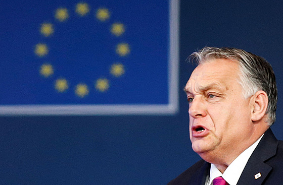 Maarský premiér Viktor Orbán na snímku z roku 2021