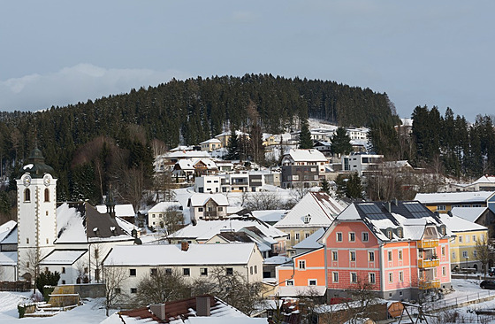 Hornorakouská obec Vorderweissenbach leí v blízkosti hranic s eskem. (9....
