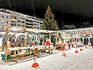 Vánoní trhy v Davosu