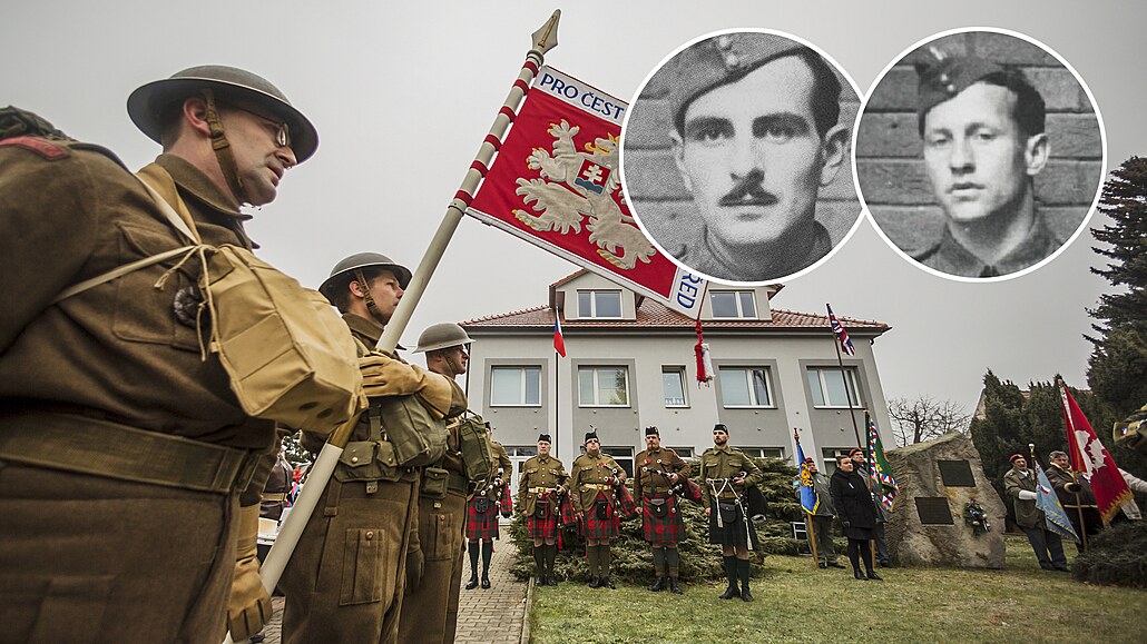 Výsadká�i Jan Zemek a Vladimír �kacha