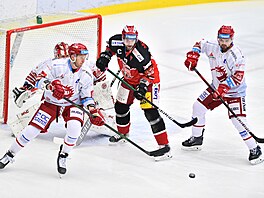 Utkn 36. kola hokejov extraligy: Mountfield Hradec Krlov - HC Oceli...