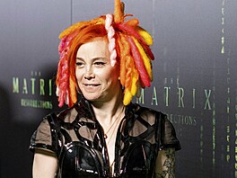 Lana Wachowski na premié�e filmu The Matrix Resurrections (San Francisco, 18....