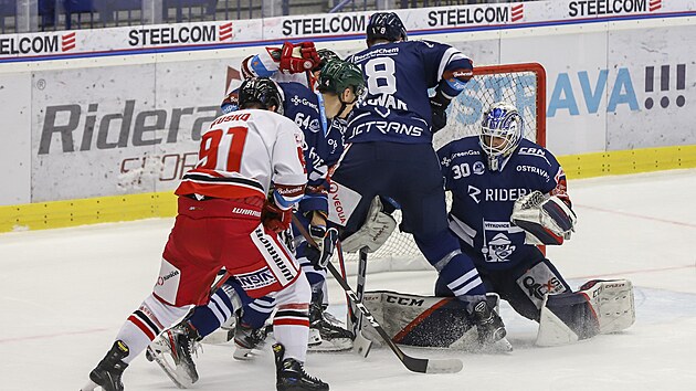 Hokejov extraliga, 36. kolo, Vtkovice - Olomouc