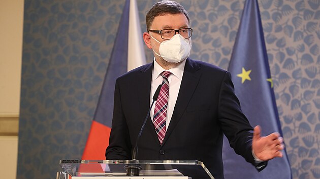 Ministr financ Zbynk Stanjura (29. prosince 2021)