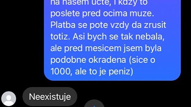 Pepis komunikace mezi prodejci mobilnch telefon a muem, kter se pedstavoval jako ing. Ji Spokojen.