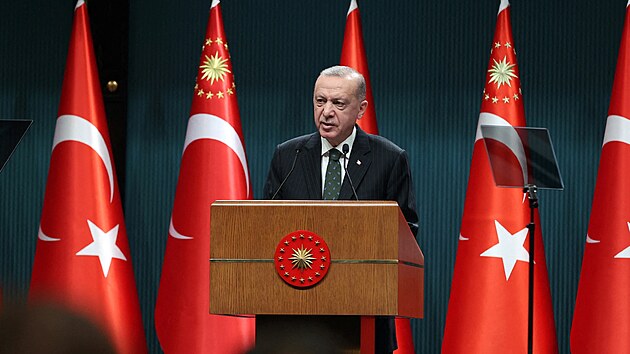 Tureck prezident Recep Tayyip Erdogan