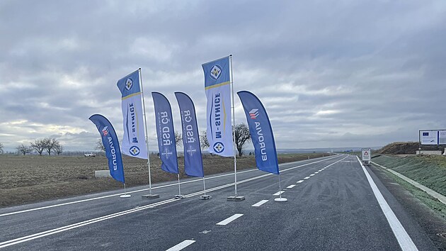 Druh� ��st v�chodn�ho obchvatu Chrudimi m��� 4,6 kilometru.