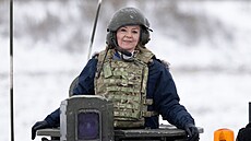 Britská ministryně zahraničí Liz Trussová na návštěvě britských jednotek v... | na serveru Lidovky.cz | aktuální zprávy