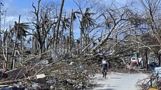Filipíny zasáhl tajfun Rai. (19. prosince 2021)