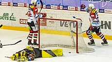 Utkání 36. kola hokejové extraligy: HC Verva Litvínov - HC Dynamo Pardubice....