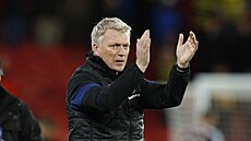 David Moyes, trenér West Hamu, po zápase s Watfordem.