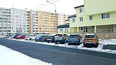 Na okraji sídli�t� Máj v �eských Bud�jovicích p�ibylo 84 parkovacích míst.