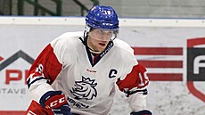 Jan My�ák v dresu reprezenta�ní dvacítky.