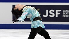 Juzuru Hanju na mistrovství Japonska v Saitam.