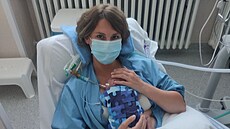 Malý Matěj přišel na svět ve 23. týdnu těhotenství, vážil 730 gramů a v...