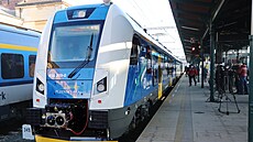 Nové soupravy RegioPanter, je by se mly objevit na tratích Vysoiny u v první polovin roku, nabídnou cestujícím pohodlnjí jízdu.