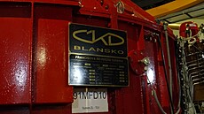 Víko turbíny TG1. Dv� Francisovy turbíny PVE Dlouhé Strán� jsou nejv�t�í v...