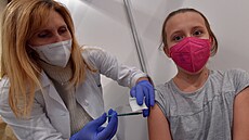 Dti starí 12 let se mohou nechat naokovat vakcínou od spolenosti Pfizer/BioNTech